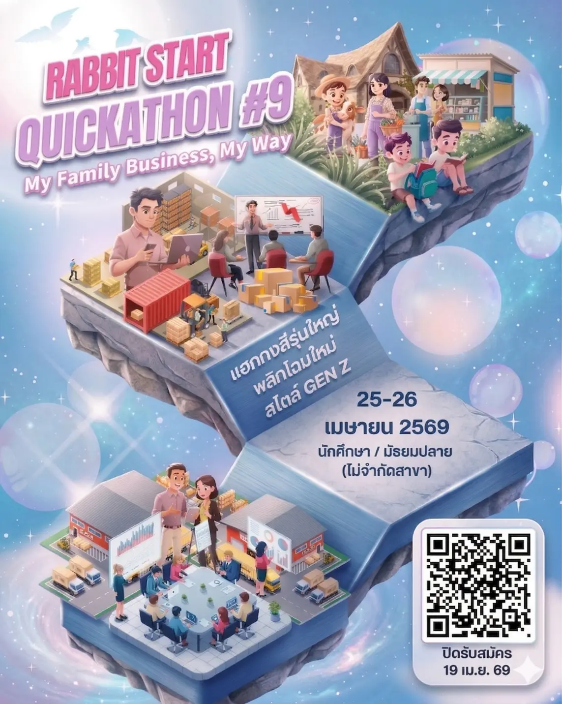 Rabbit Start Quickathon #9: My Family Business, My Way 2569 | PorTCAS